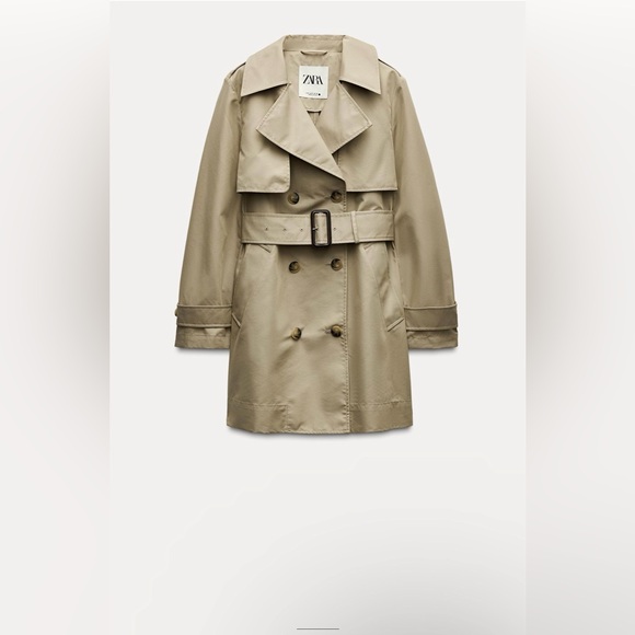 Zara Belted Trench - Picture 1 of 4